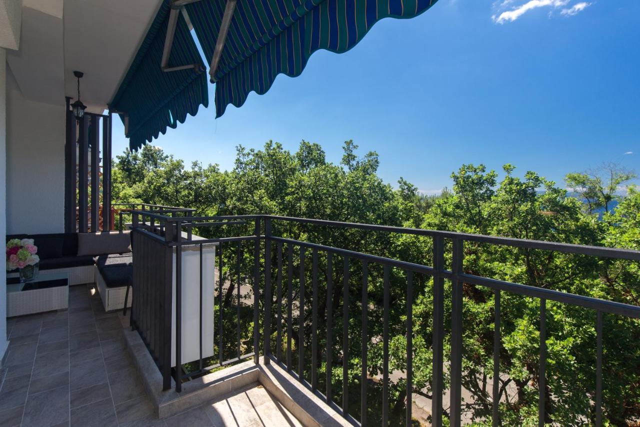 Deluxe Sea View Apartment Mate Balote Рийека Екстериор снимка