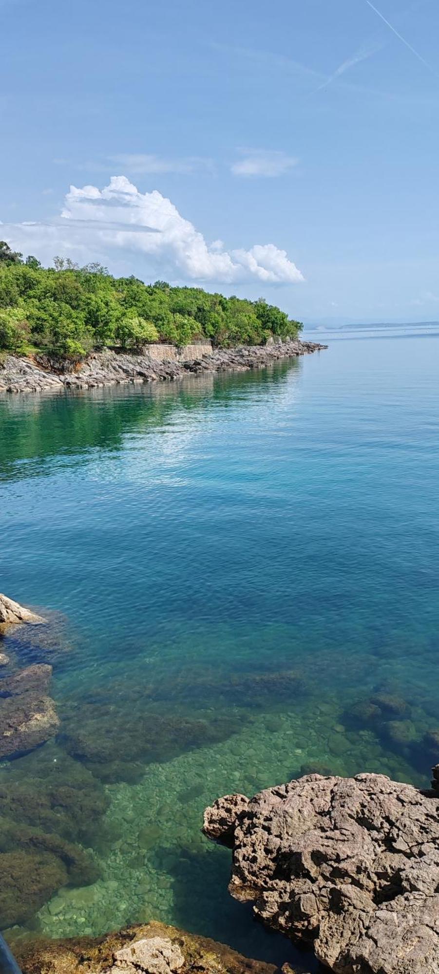 Deluxe Sea View Apartment Mate Balote Рийека Екстериор снимка